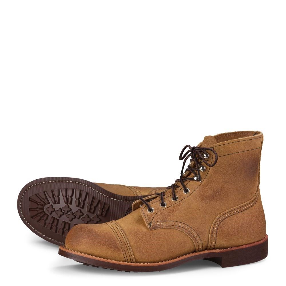 Red Wing Iron Ranger 6-Inch Boot in Hawthorne Muleskinner Leather Laarzen Heren Bruin - 8083